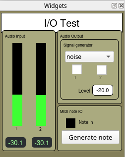 io test